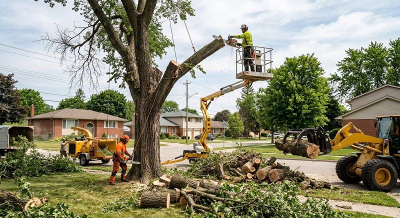 Birch Tree Removal in Montgomery County, PA