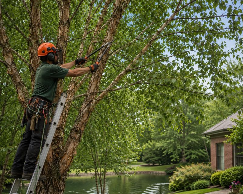 Birch Tree Pruning in Aiken, SC