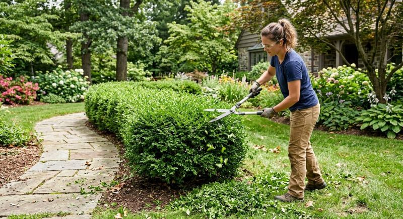 Bush Pruning in Aiken, SC