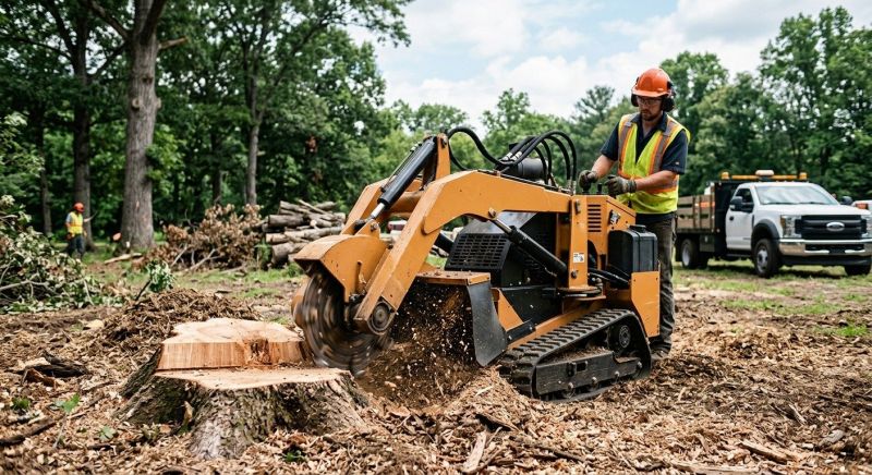 Commercial Stump Grinding in Aiken, SC