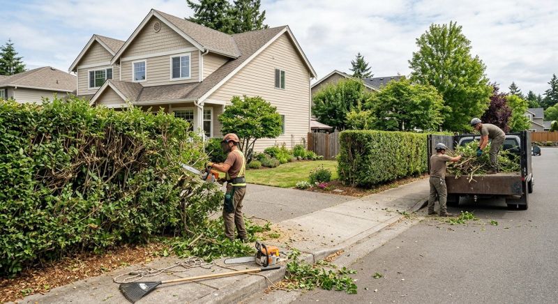 Evergreen Hedge Trimming in Ventura County, CA