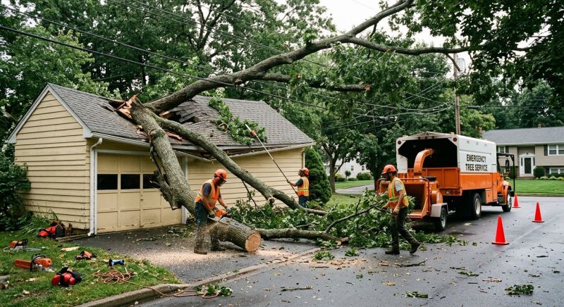 Fallen Tree Removal in Doylestown, PA