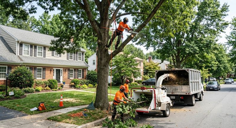 Hickory Tree Trimming in Doylestown, PA