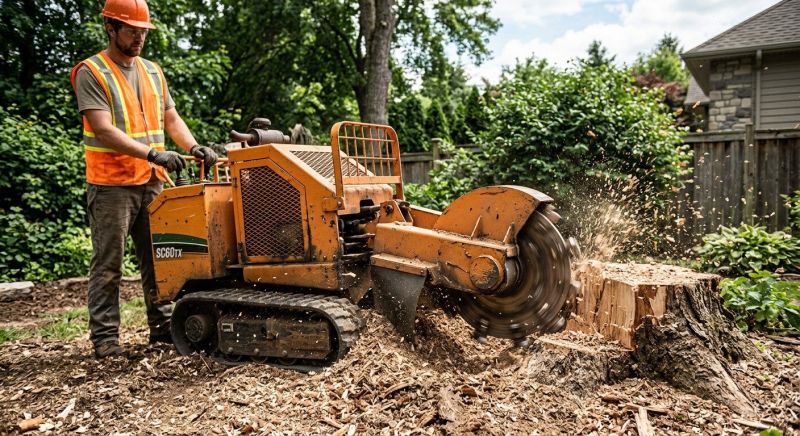 Tree Root Grinding in Aiken, SC